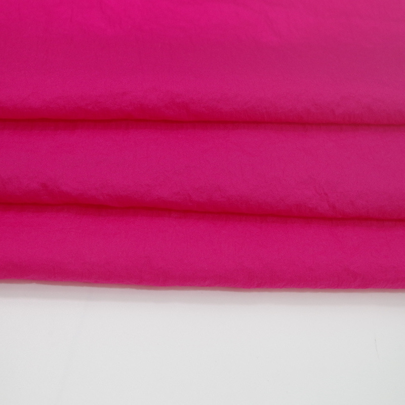 现货供应 全涤面料尼龙布面料 时尚T恤女装裙装潮流布料哑光