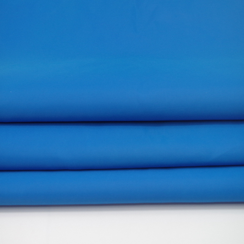 厂家现货供应高品质涤塔夫绸布料羽绒服里料服装印花素色全