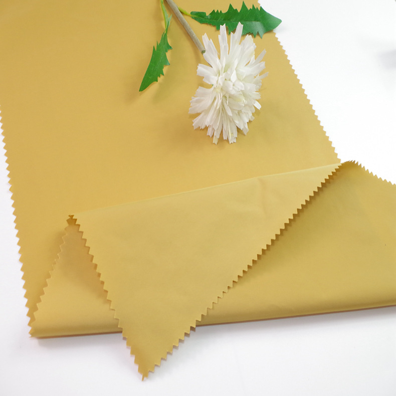 T400真记忆面料 50D塔夫绸涤纶布 风衣羽绒服夹克棉衣服装面料