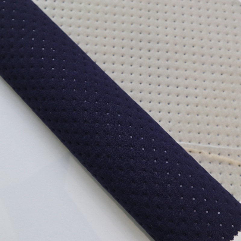 专业乱麻超声波 平纹细点100D超声波沙发套坐垫服装面料