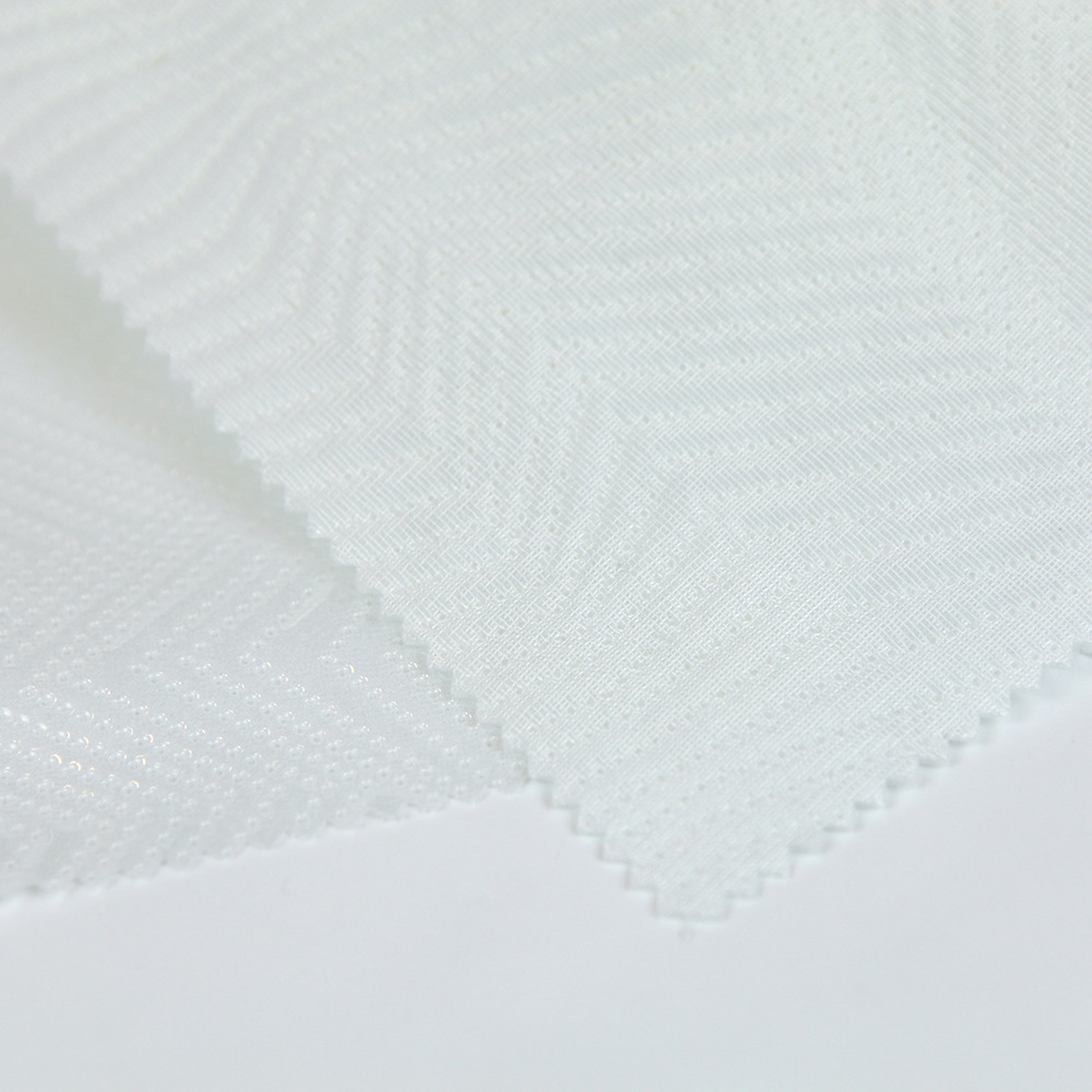 透明TPU复合面料 密集型W超声波压花 高周波压棉面料