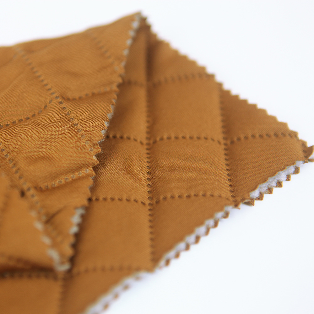 牛奶丝 5公分对角线超声波压花服装 秋冬汽车用品面料 厂家直供