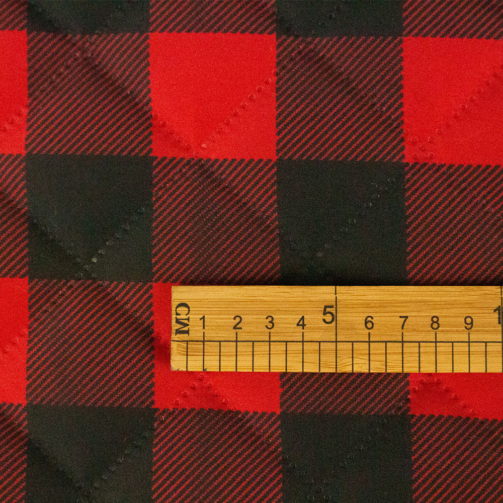 X形超声波高周波压花 全涤纶高频压棉面料 羽绒服棉服面料