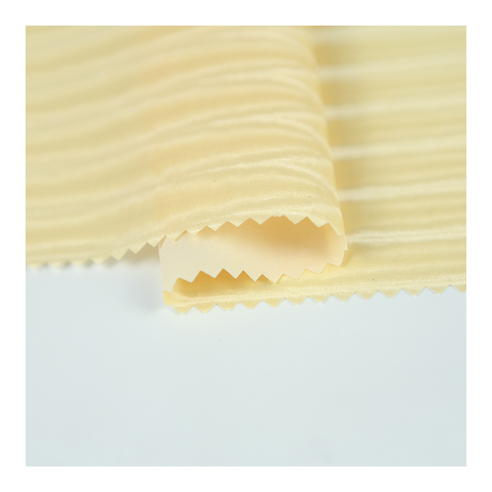 50D全尼龙高光条面料 染色高光条纹尼龙布 春夏季休闲服时装面料