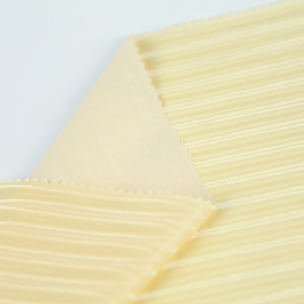 50D全尼龙高光条面料 染色高光条纹尼龙布 春夏季休闲服时装面料