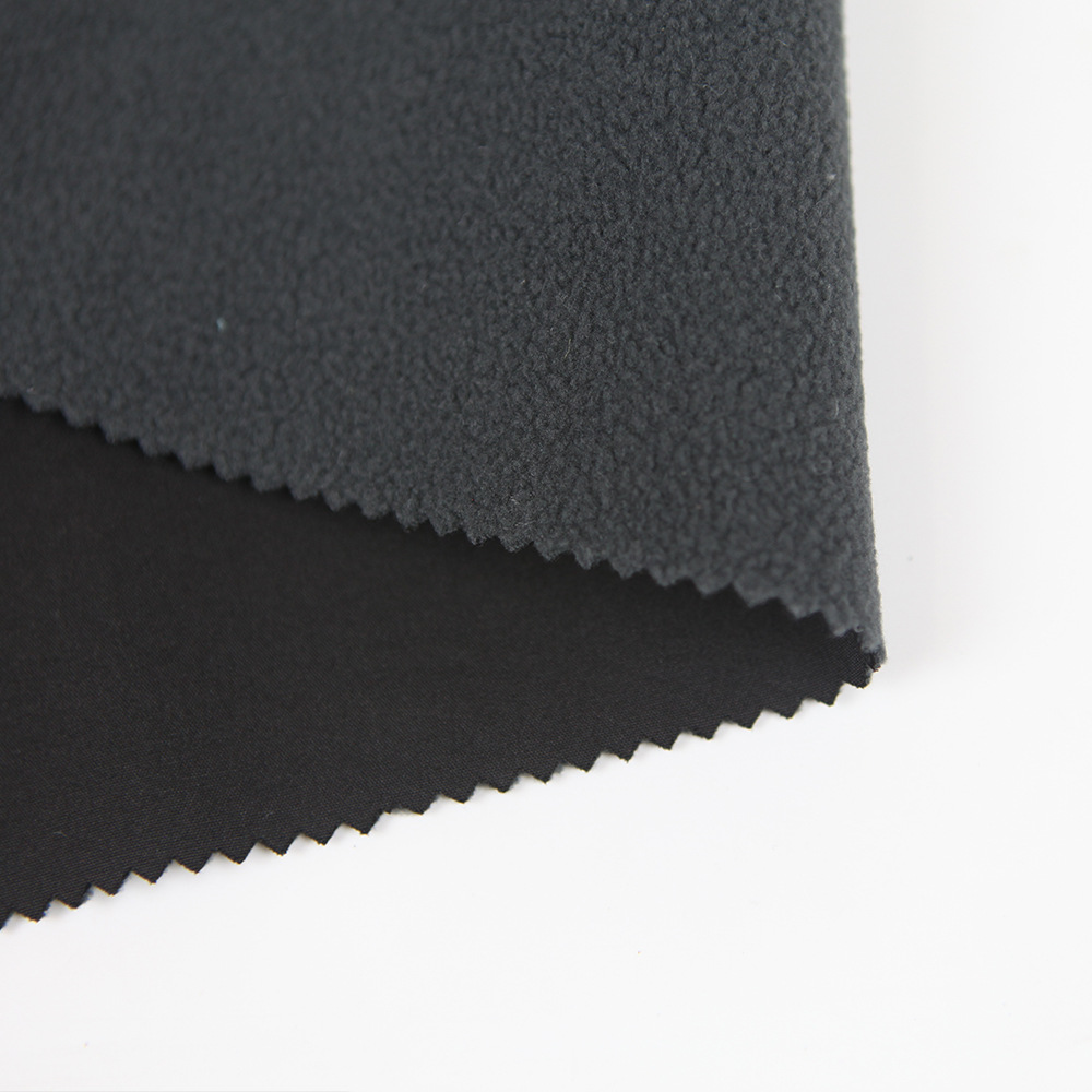 四面弹复合摇粒绒 户外tpu面料 棉衣冲锋衣面料 复合面料