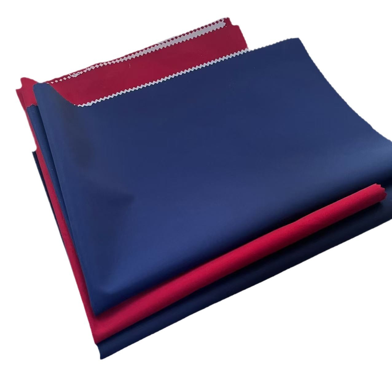 定制小牛津复合乳白膜校服棉料羽绒服冲锋衣面料防水防寒透气保暖