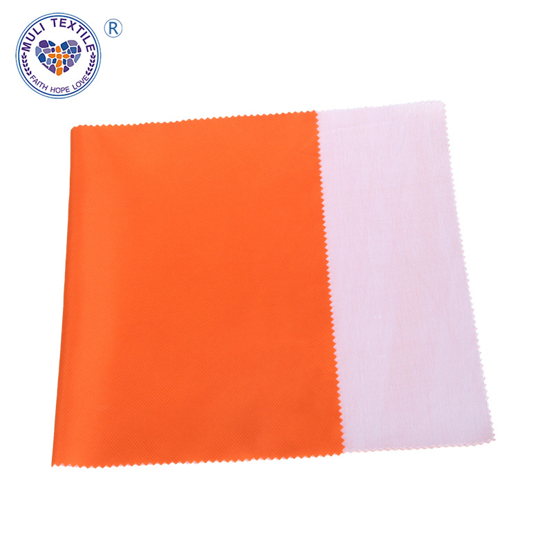 240T春亚纺菱形格涤纶校服防水面料工装复合布现货批发帐篷