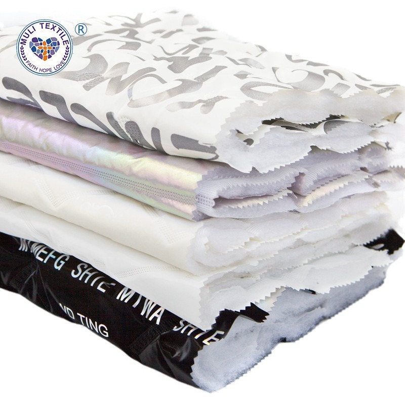 超声波面料夹棉压花春亚纺高周波加工棉服羽绒服户外野餐垫布料