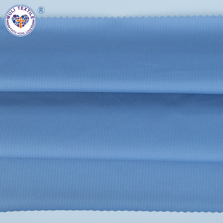 防水尼龙高弹三线格液流染色复合膜加涤纶飘柔纱 厂家直供