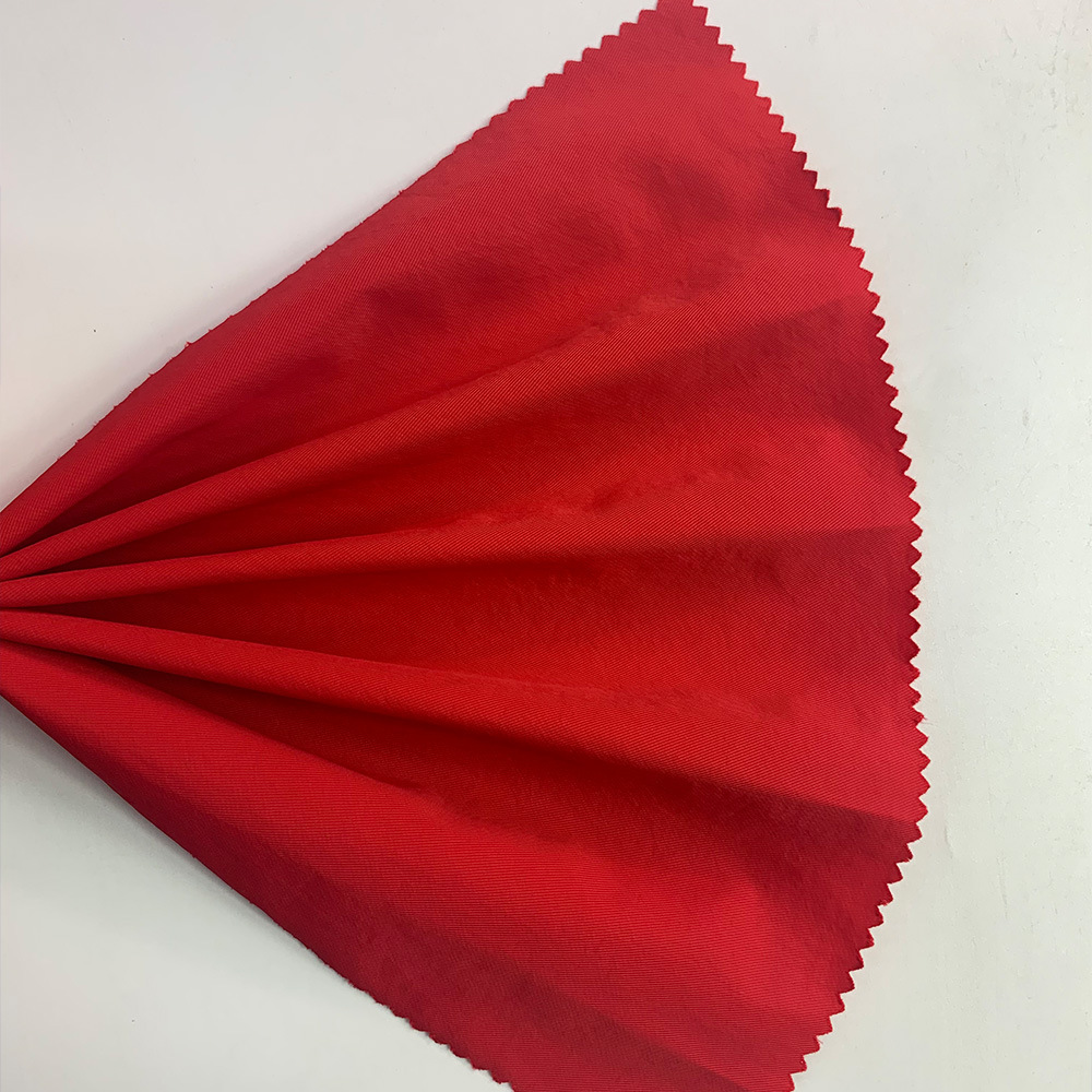 尼龙2/2斜纹布棉服羽绒面料服裤装时装布 秋冬面料现货批发染色布