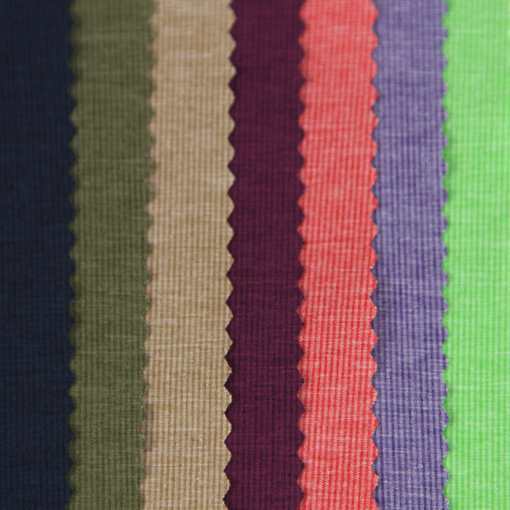 阳离子四面弹面料秋冬涤纶服装面料羽绒服面料布料批发防水布料纱