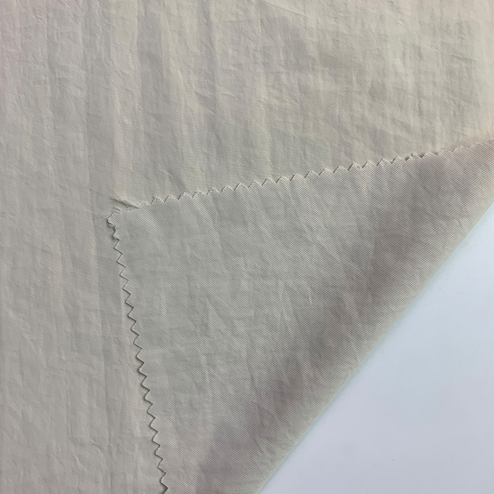 自有工厂秋冬尼龙斜棉服羽绒服裤装时装面料现货批发