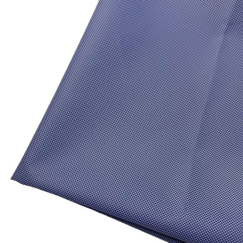 现货针织布复合格子膜复合面料防水透气冲锋衣面料羽绒服面