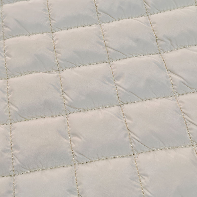 绗缝棉布料衍缝绗棉布料羽绒服面料箱包夹棉布云朵包棉服内胆童装