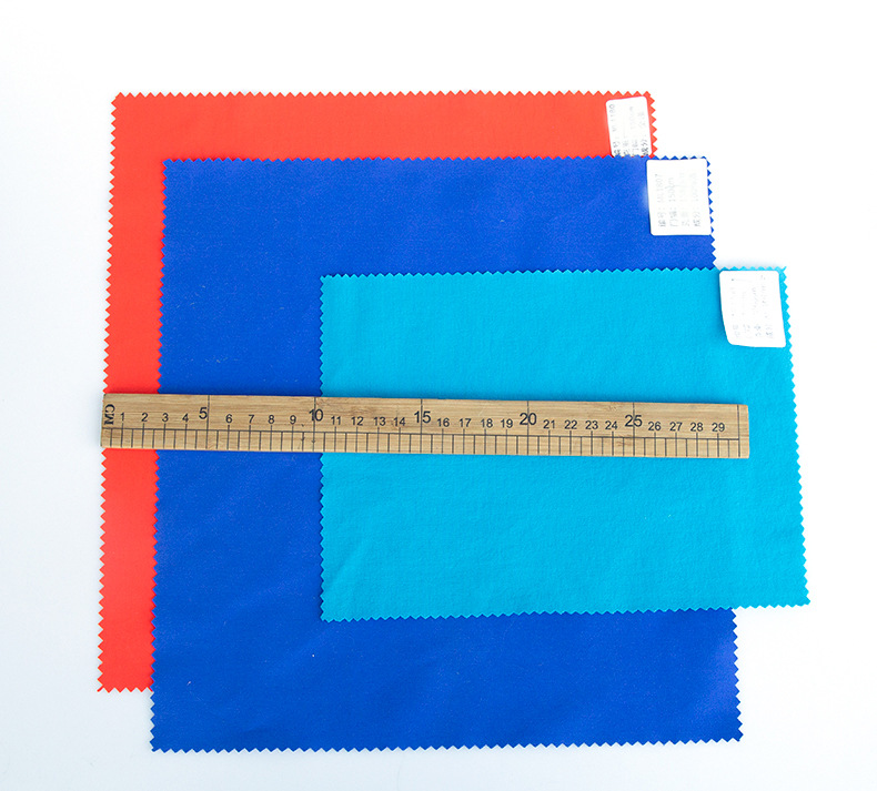 防水270T右斜弹力布 复合TPU高透明膜 纬编布料 软壳户外特种制