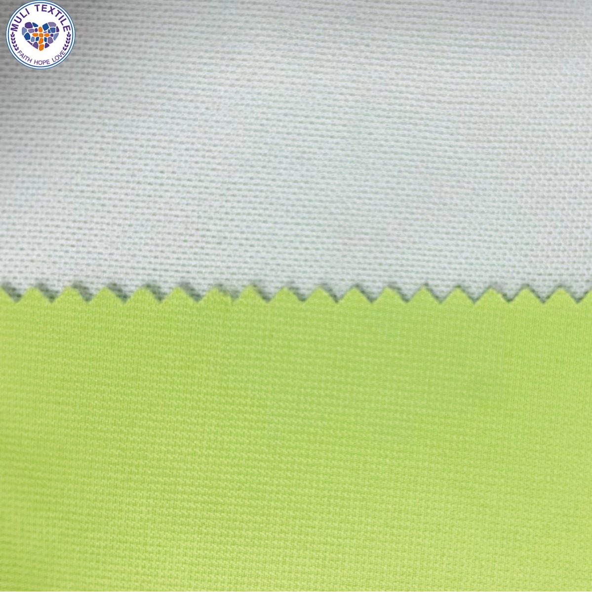 现货150G全涤平纹小蜂巢PU涂层复合针织布校服冲锋衣面料